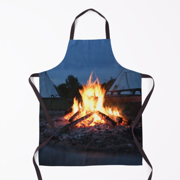 Item preview, Tipis & Campfire – Evening Mood & Nature / Swiss Artwork Photography designed and sold by Raphael Wolf.
