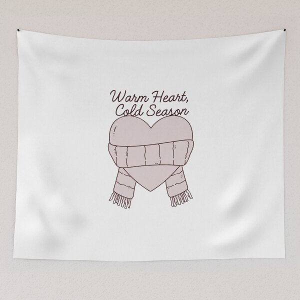 Item preview, Warm Heart Cold Season – Minimal Cozy Winter T-Shirt designed and sold by EcoArtTees.