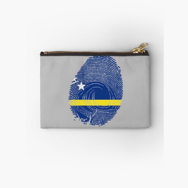 Item preview, Curacao Flag Fingerprint designed and sold by Azeecreate009.
