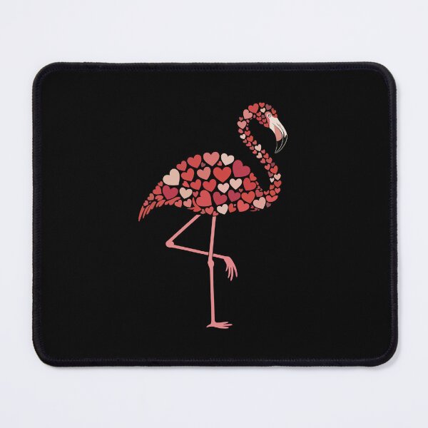 Item preview, Flamingo Composed of Hearts designed and sold by jkrphoto.