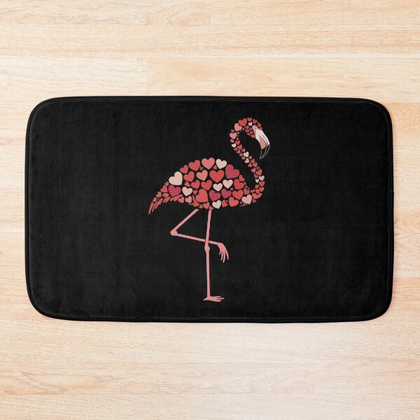 Item preview, Flamingo Composed of Hearts designed and sold by jkrphoto.