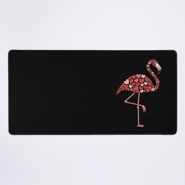 Item preview, Flamingo Composed of Hearts designed and sold by jkrphoto.