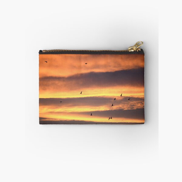 Item preview, Glowing sky – Dance of birds & sunset / Swiss Artwork Photography designed and sold by Raphael Wolf.
