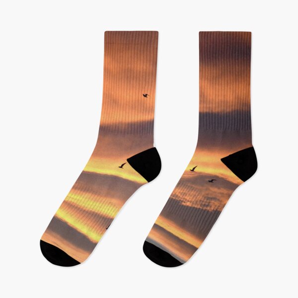 Item preview, Glowing sky – Dance of birds & sunset / Swiss Artwork Photography designed and sold by Raphael Wolf.