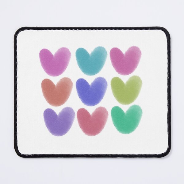 Item preview, Soft & Sweet Hearts Grid: Nine Shades of Love designed and sold by Joyfully.co.