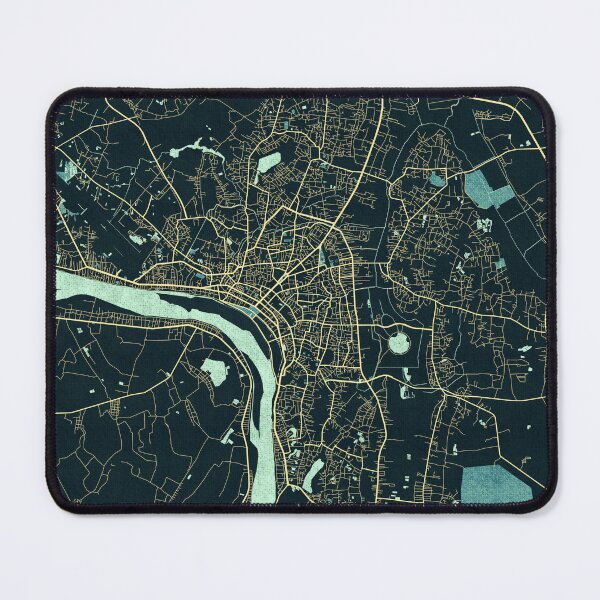 Item preview, Vientiane City Map of Laos - Summer designed and sold by deMAP.