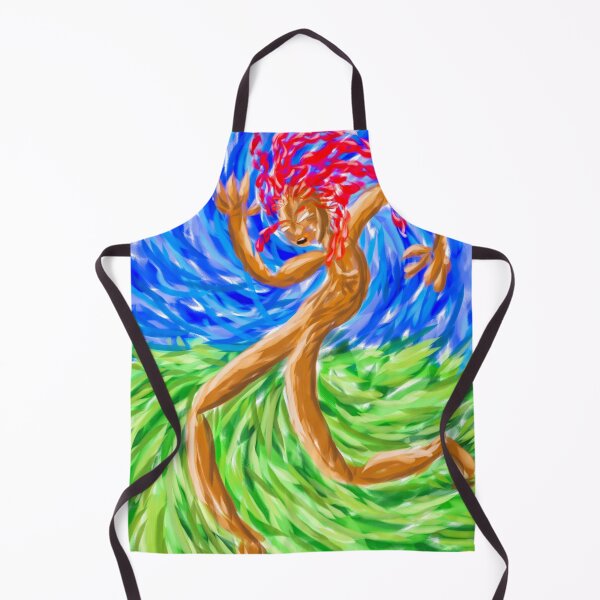 Item preview, Dance of the Free Spirit – Vibrant Expressionist Digital Painting designed and sold by Keltoi-art.