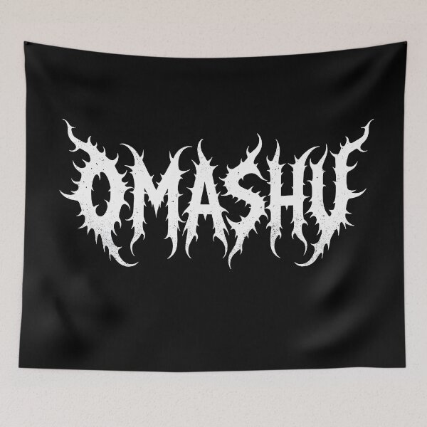 Item preview, OMASHU – Gothic Grunge Typography designed and sold by nhk999.
