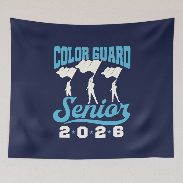 Item preview, Color Guard Senior 2026 Graduating Class Flags designed and sold by jaygo.