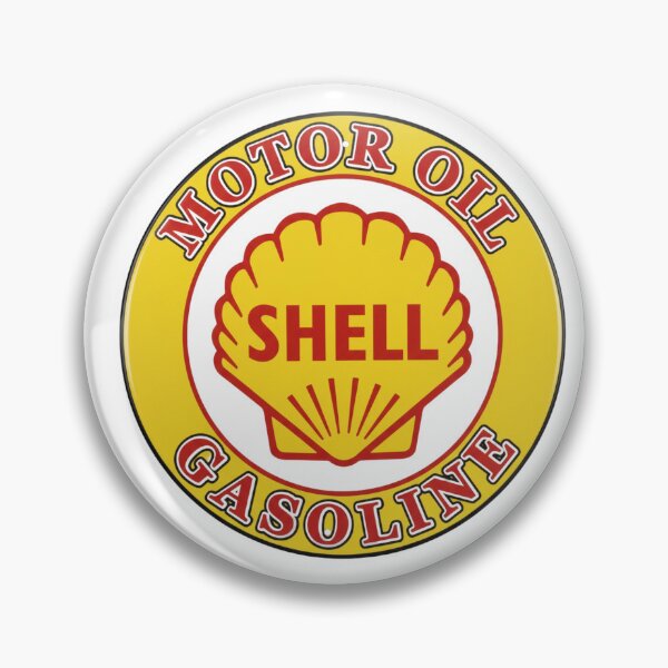 Artikelvorschau, Shell Motoröl-Benzin-Logo Vintage Retro Schild entworfen und verkauft von CharlieDesings.