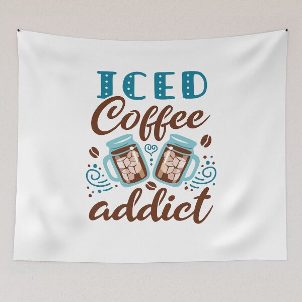 Item preview, Iced Coffee Addict designed and sold by jaygo.
