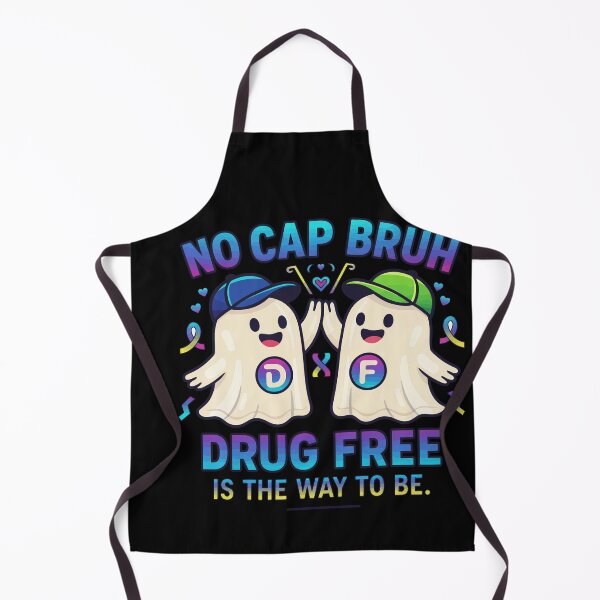 Item preview, No Cap Bruh Drug Free Red Ribbon Week Boys T-Shirt designed and sold by BANKACEM.STORE.