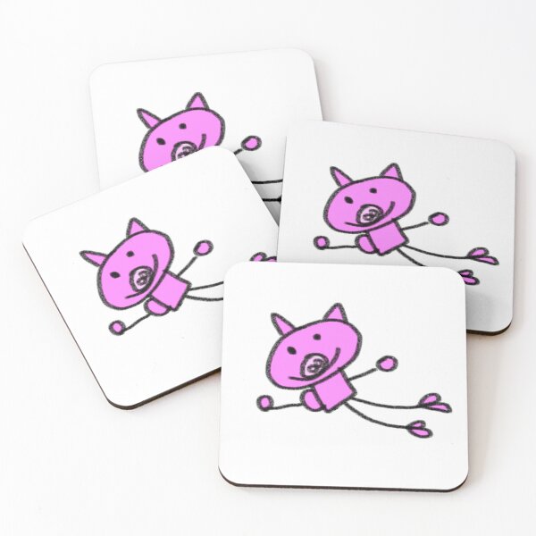Item preview, Cute Pink Doodle Piggy designed and sold by Joyfully.co.
