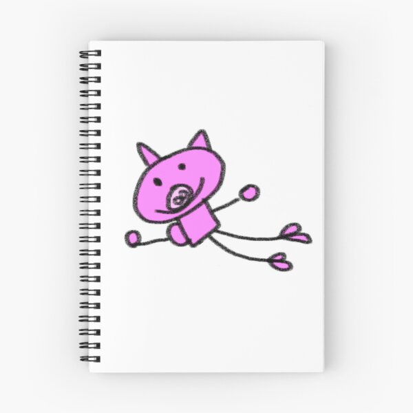 Item preview, Cute Pink Doodle Piggy designed and sold by Joyfully.co.