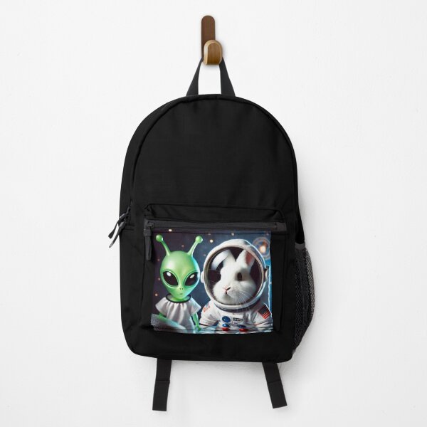 Item preview, Alien Encounter – Cosmic Bunny Explorer designed and sold by Dogandesighn.
