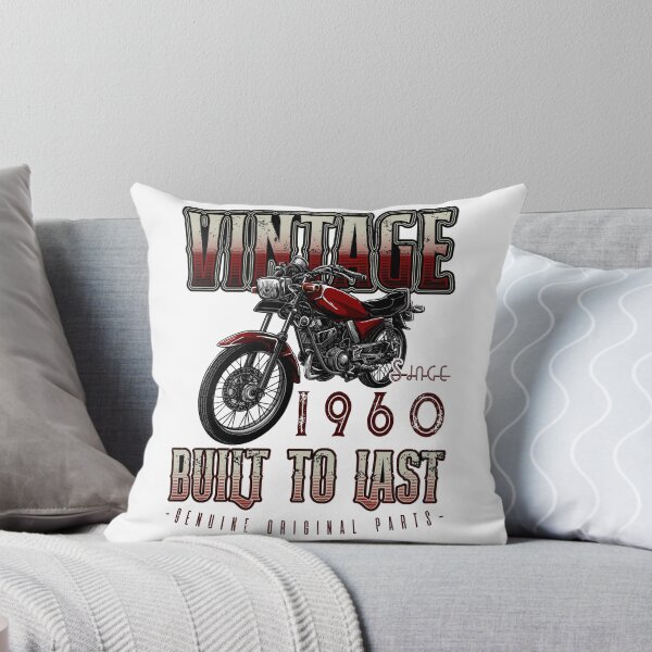 Item preview, Vintage Motorcycle Biker Motorbike Birthday 1960 designed and sold by JRRTs.