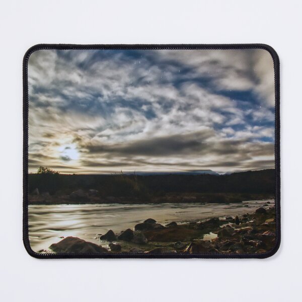 Item preview, Moonlit Río Grande de Jujuy - Long Exposure Night Photography designed and sold by Keltoi-art.