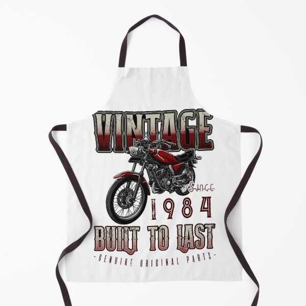 Item preview, Vintage Motorcycle Biker Motorbike Birthday 1984 designed and sold by JRRTs.