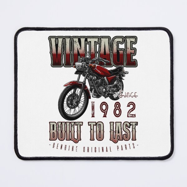 Item preview, Vintage Motorcycle Biker Motorbike Birthday 1982 designed and sold by JRRTs.