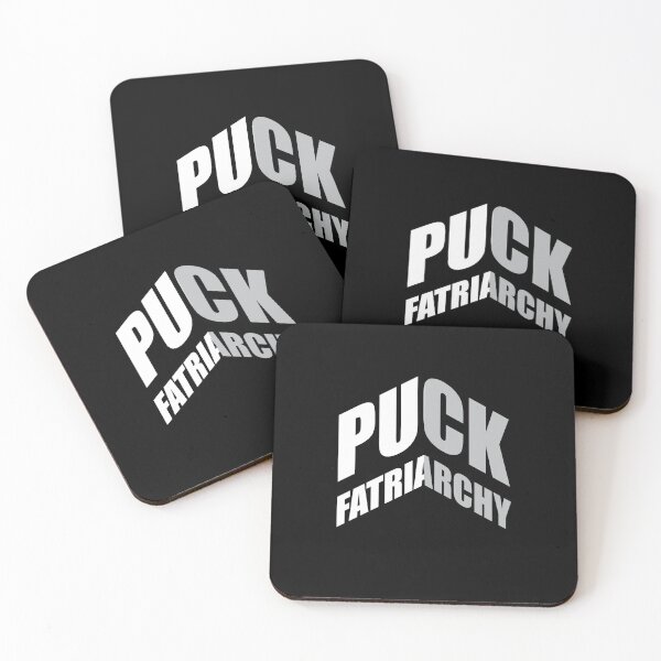 Item preview, Puck Fatriarchy – Feminist Pun Anti-Patriarchy Typography Design designed and sold by simpledarkwavewisdom.