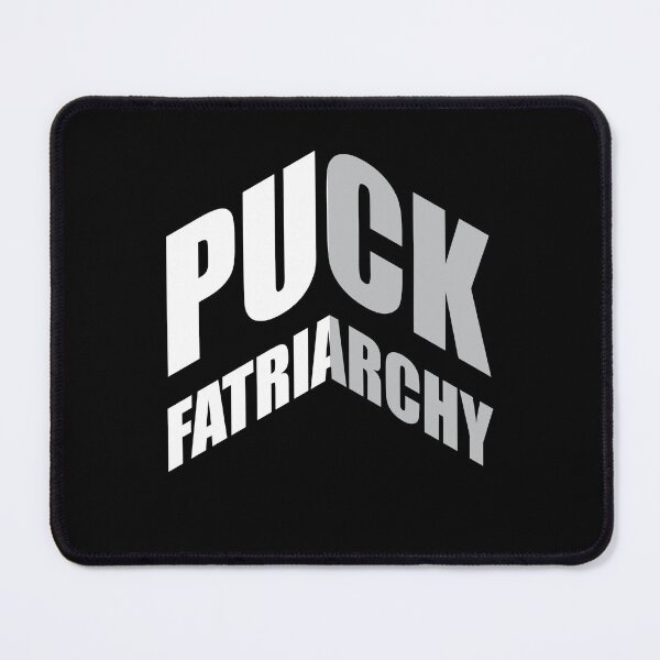 Item preview, Puck Fatriarchy – Feminist Pun Anti-Patriarchy Typography Design designed and sold by simpledarkwavewisdom.