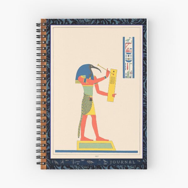 Item preview, Egyptian Scribe Thoth Journal designed and sold by foxandfalcon.