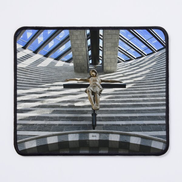 Item preview, Botta Church in Ticino – Architecture & Faith / Swiss Artwork Photography designed and sold by Raphael Wolf.