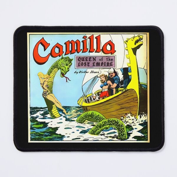 Item preview, Camilla vs Sea Monster designed and sold by pandromedas.