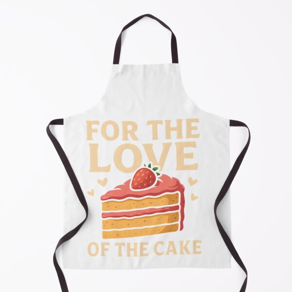 Item preview, For the Love of the Cake – Cute Retro Cake Illustration T-Shirt & Sticker Design designed and sold by LunaBloombyKay.