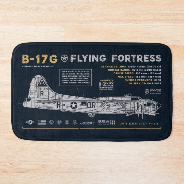 Item preview, B17 Flying Fortress designed and sold by 909 Apparel®.
