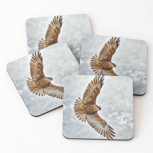 Item preview, Hawk in Flight - Majestic Wild Raptor Dynamic Pose designed and sold by Keltoi-art.