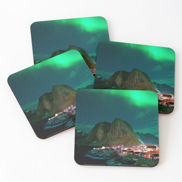Item preview, Aurora Borealis | Rorbuer de Hamnøy designed and sold by Oliveirallan.