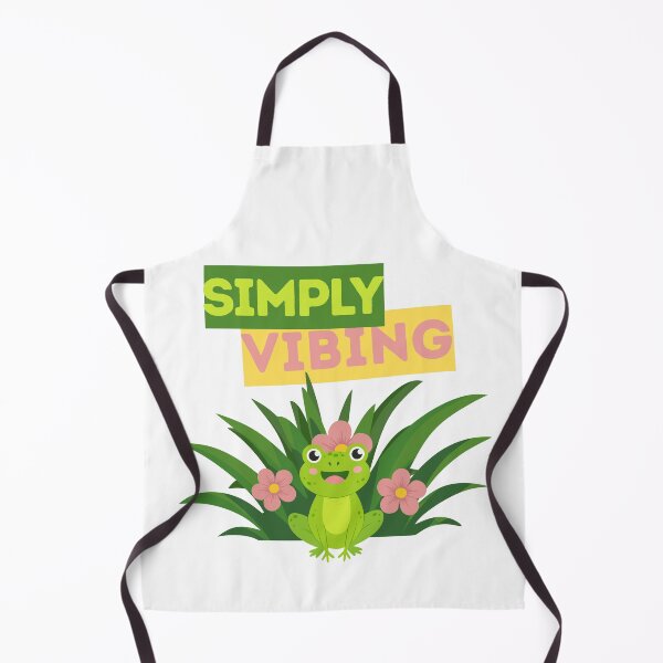 Item preview, Simply Vibing – Cute Kawaii Frog Illustration designed and sold by ade-datt.