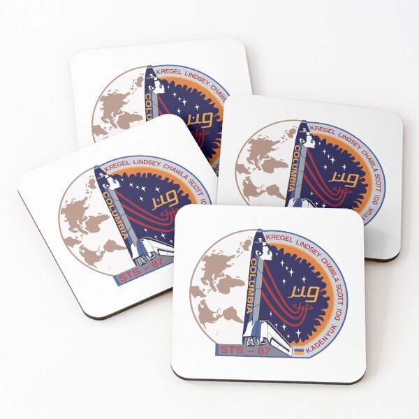 Item preview, Space Shuttle, STS-87, Mission Patch designed and sold by CharlieDesings.