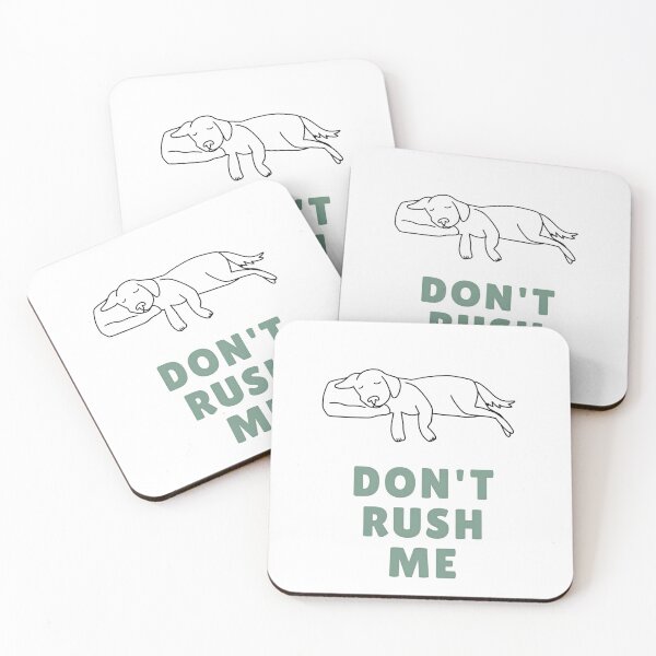 Item preview, Don't Rush Me Sleeping Dog Design | Funny Nap Lover Graphic | Sleepy Dog Mom Dad Gift | Relaxed Introvert Apparel designed and sold by The Zoomie Collective.