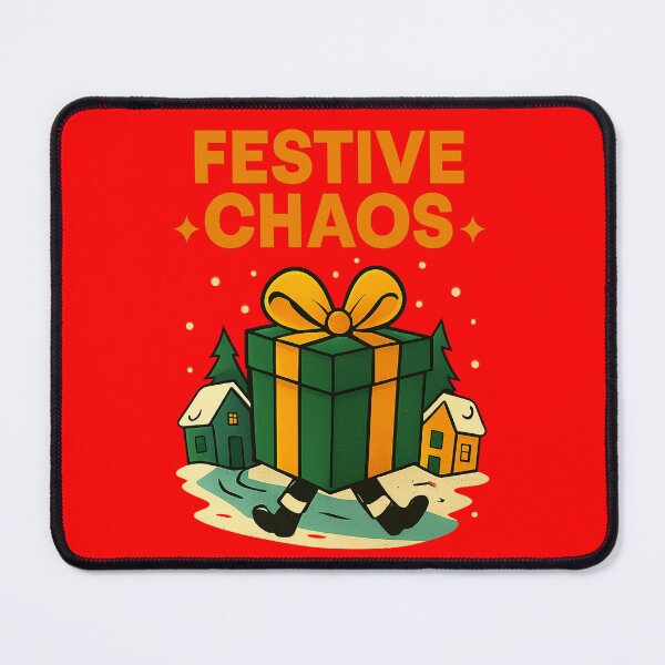 Item preview, Giftzilla in the Snow — Festive Chaos designed and sold by KIBD.