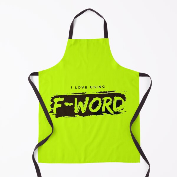 Item preview, I Love Using the F-Word – Bold Grunge Typography Design designed and sold by Sepinik.