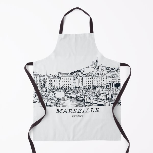 Aperçu de l'œuvre Marseille - France créée et vendue par Lakeric Cityscapes.