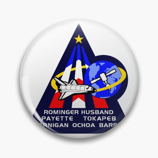 Artikelvorschau, Space Shuttle, STS-96, Missionsabzeichen entworfen und verkauft von CharlieDesings.