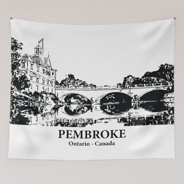 Artikelvorschau, Pembroke - Ontario entworfen und verkauft von Lakeric Cityscapes.