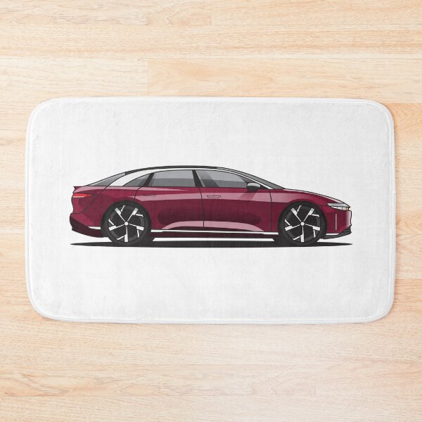 Item preview, Red Electric Car Illustration designed and sold by blackdogshop.