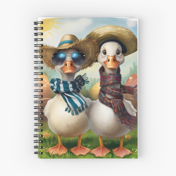 Item preview, Stylish ducks on a sunny day. designed and sold by MyHappyArtShop.
