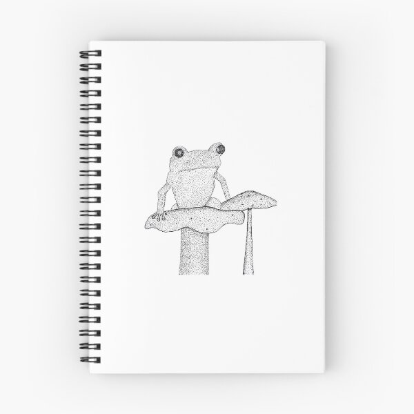 Item preview, Frog on a Mushroom designed and sold by explorgaytion.