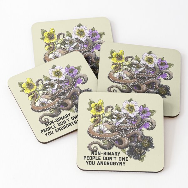 Item preview, Non-binary People Don't Owe You Androgyny designed and sold by Art by Veya.