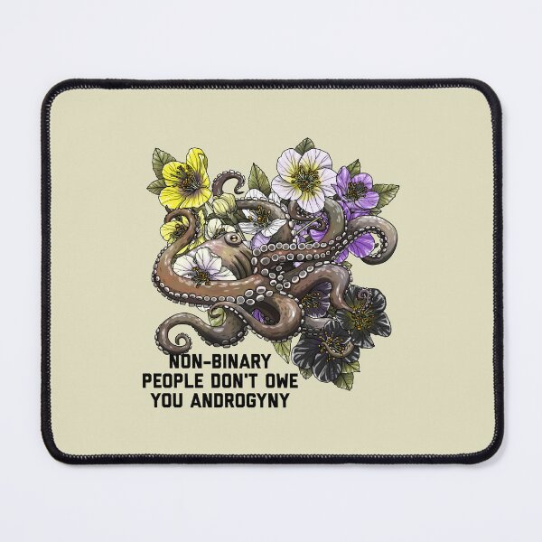 Item preview, Non-binary People Don't Owe You Androgyny designed and sold by Art by Veya.