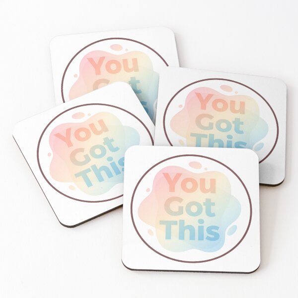 Item preview, You Got This Gradient Motivational Sticker | Positive Affirmation Design | Modern Inspirational Quote Art | Empowerment Boost Graphic designed and sold by SergioMiklos.