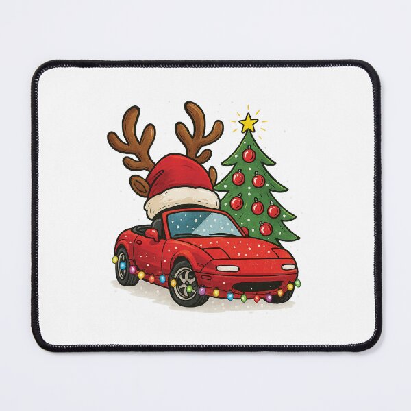 Item preview, Christmas Miata Reindeer Holiday Car designed and sold by Fam19.