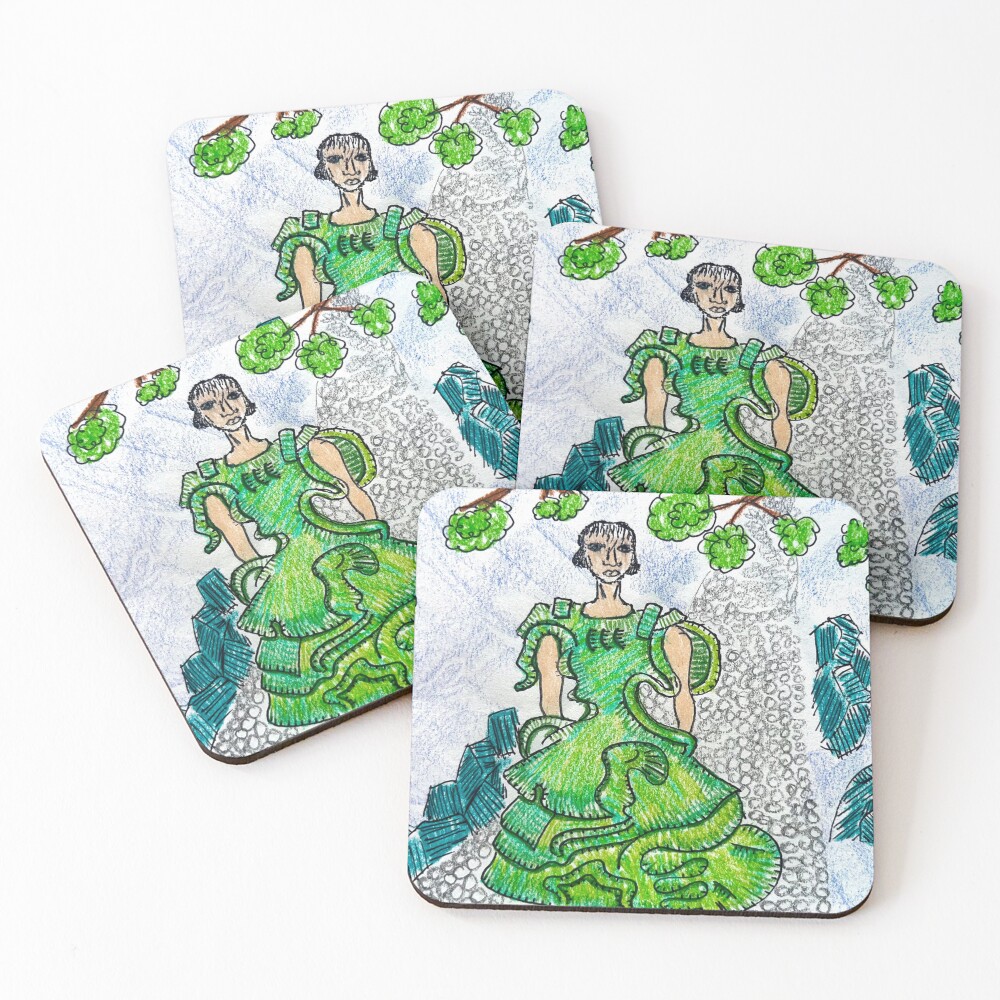 Item preview, Coasters (Set of 4) designed and sold by explorgaytion.