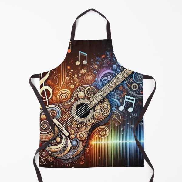 Item preview, decorative guitar designed and sold by Dogandesighn.