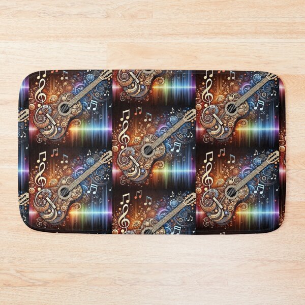 Item preview, decorative guitar designed and sold by Dogandesighn.